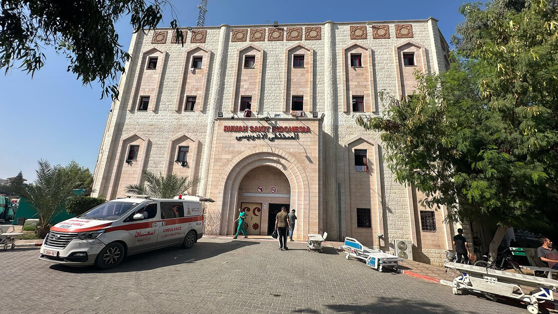 Al Jazeera rapporte: La situation de l'hôpital indonésien à Gaza sous les bombardements