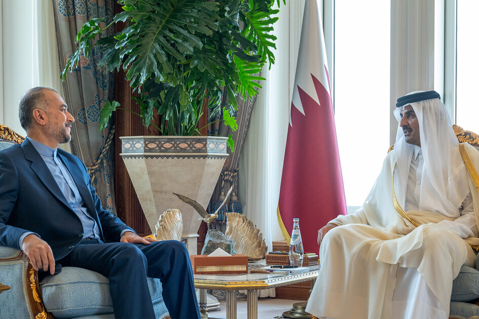 Le prince du Qatar reçoit un message verbal du président iranien
