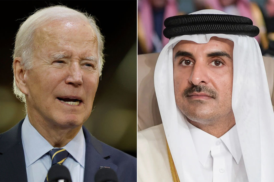 Biden remercie l'émir du Qatar pour la médiation à Gaza