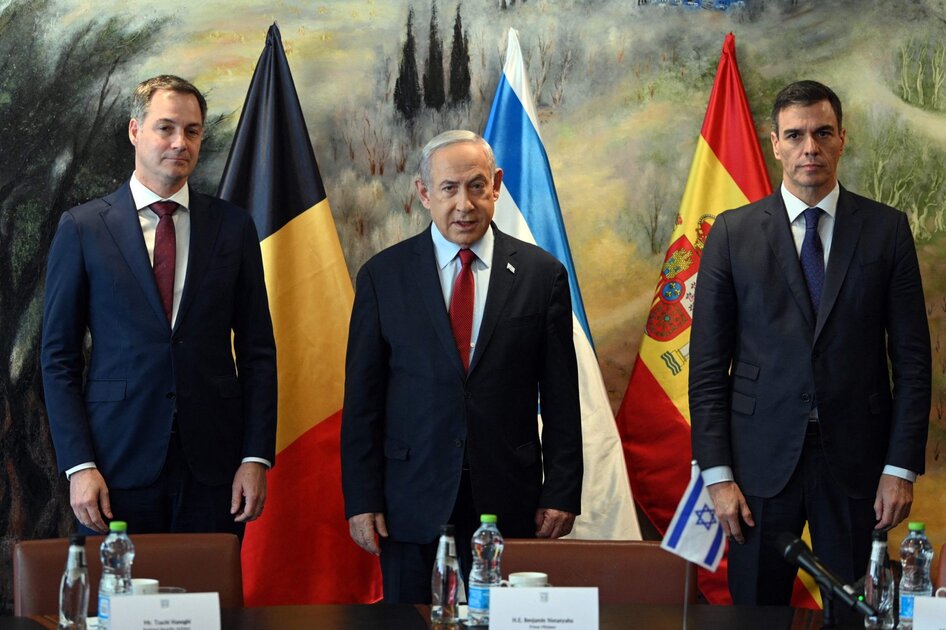 Colère d'Israël contre l'Espagne et la Belgique, ambassadeurs convoqués