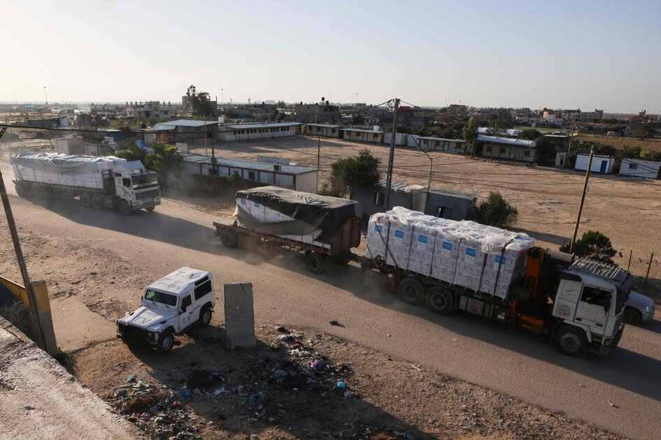 100 camions d'aide entrent à Gaza, l'UNRWA en demande plus