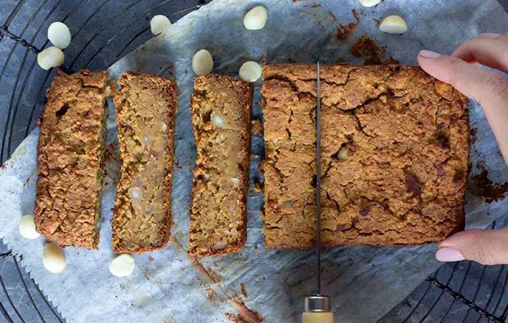 Brownies à la macadamia blonds