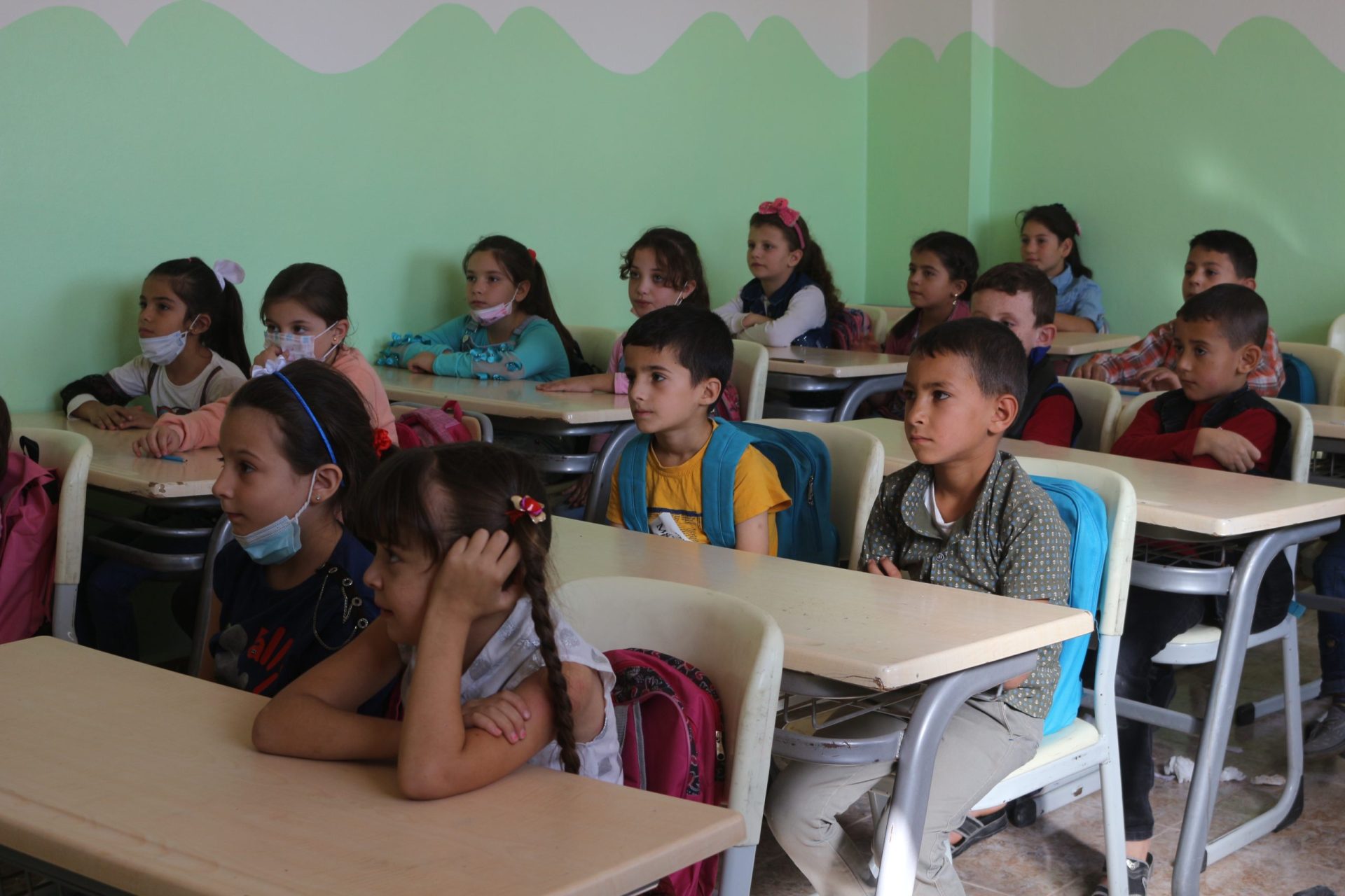 Coût d'impression de 3 millions de dollars, le livre scolaire rare dans le nord de la Syrie