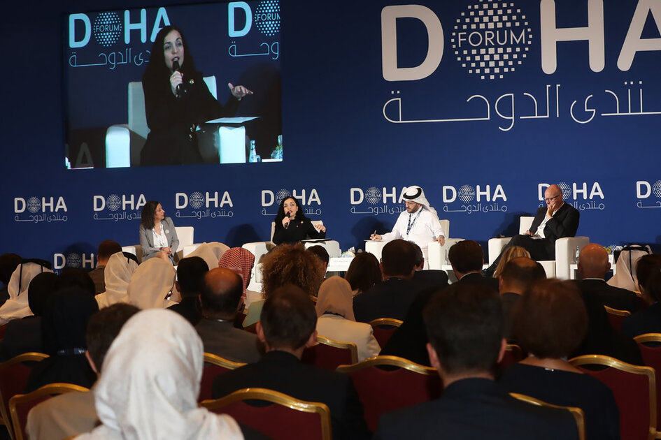 Diplomatie humanitaire inventive, louange pour la médiation du Qatar au Forum de Doha