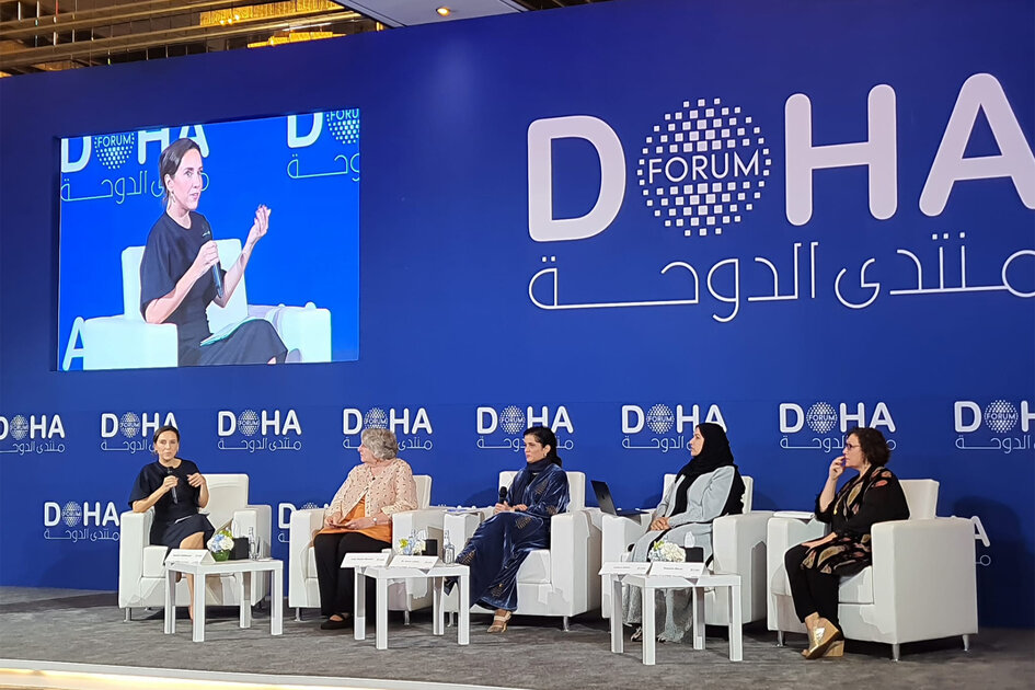 Forum de Doha explore des solutions innovantes pour les femmes en zones de conflit