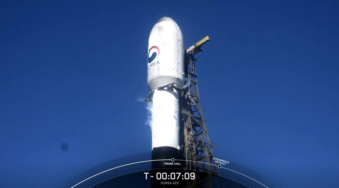 La Corée du Sud lance un satellite espion avec SpaceX