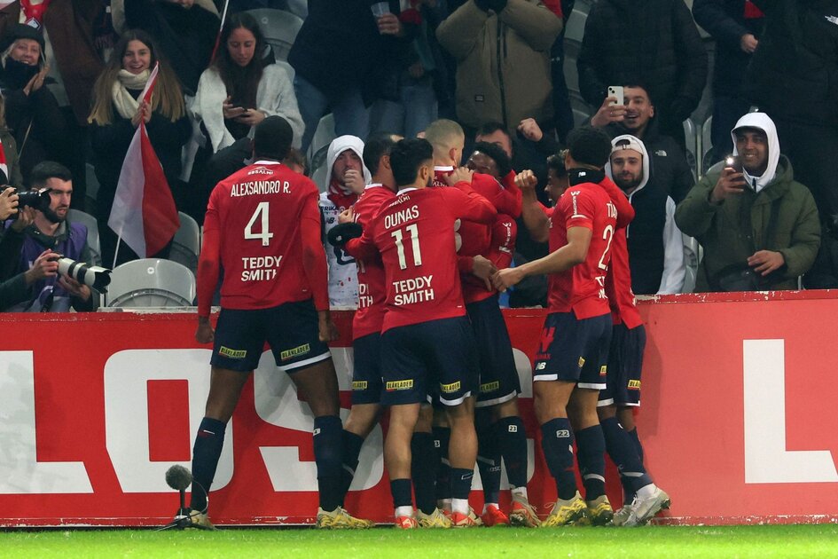 Lille arrache un nul de dernière minute face à PSG en Ligue 1