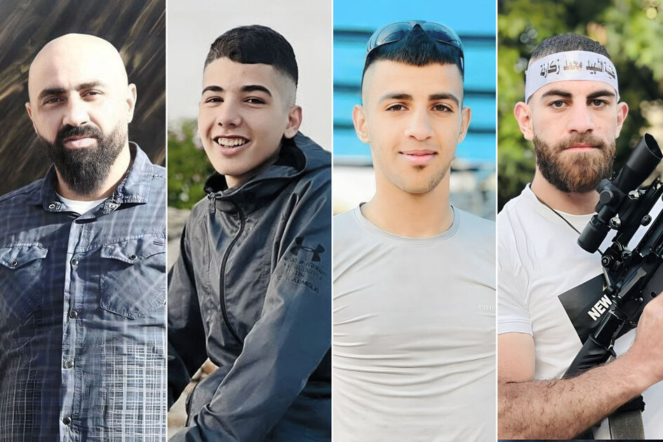 Quatre martyrs dans un bombardement israélien sur Jénine