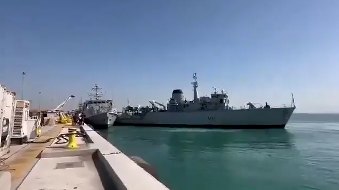 Collision entre deux navires britanniques dans un port de Bahreïn
