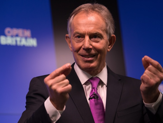 Condamnation du rôle de Blair dans le déplacement des Palestiniens