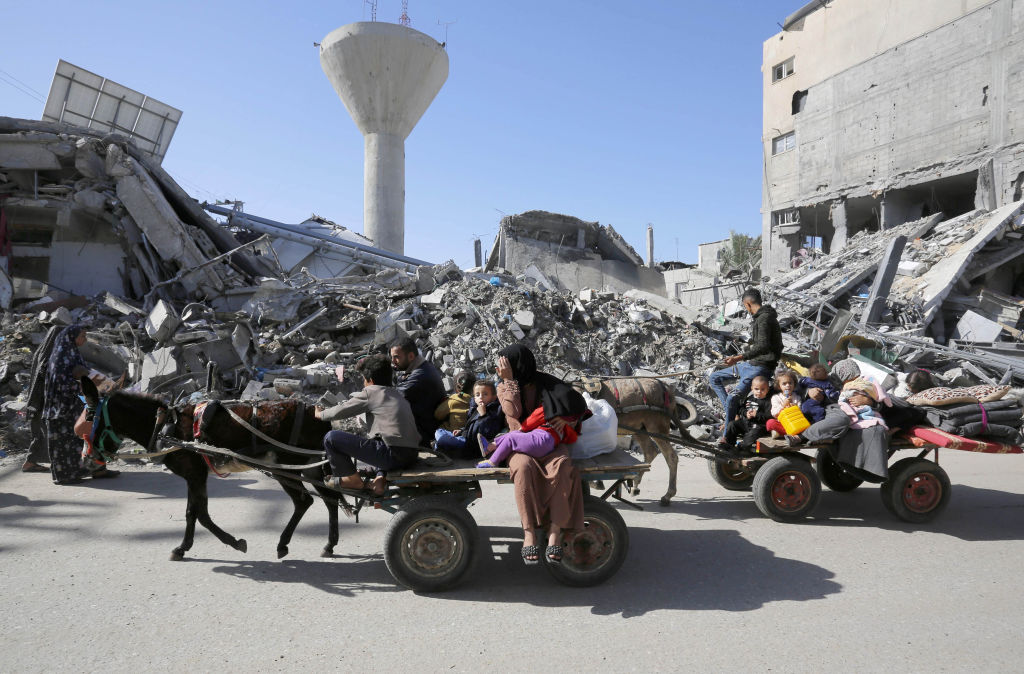 En images : Les carrioles, moyen de transport à Gaza