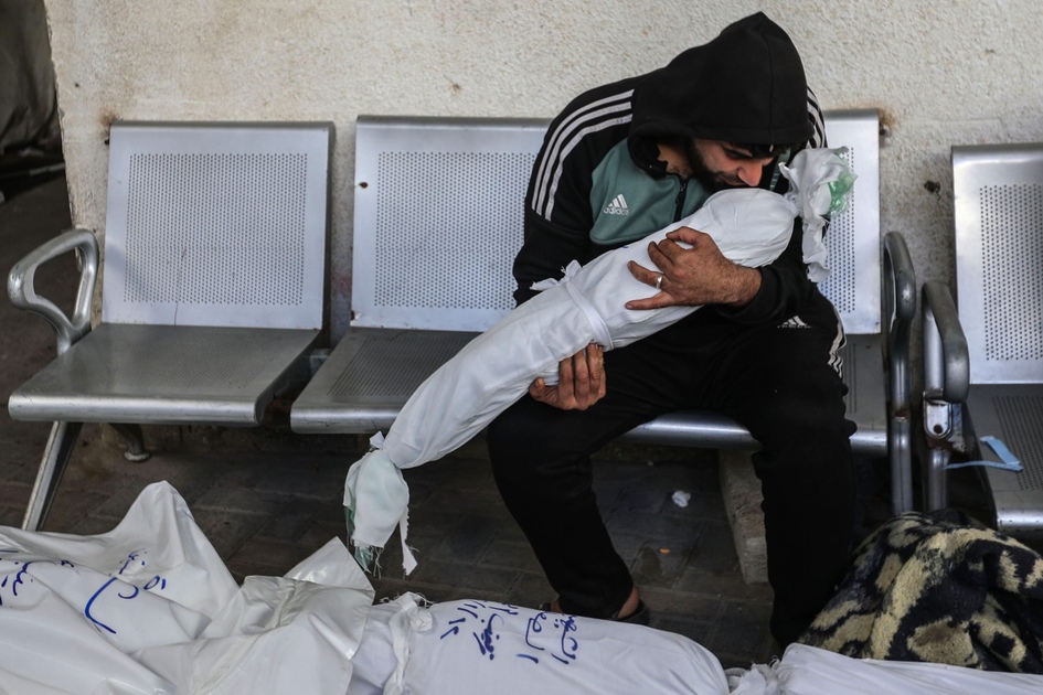 L'Observatoire euro-méditerranéen : 100 000 victimes en 100 jours de guerre à Gaza