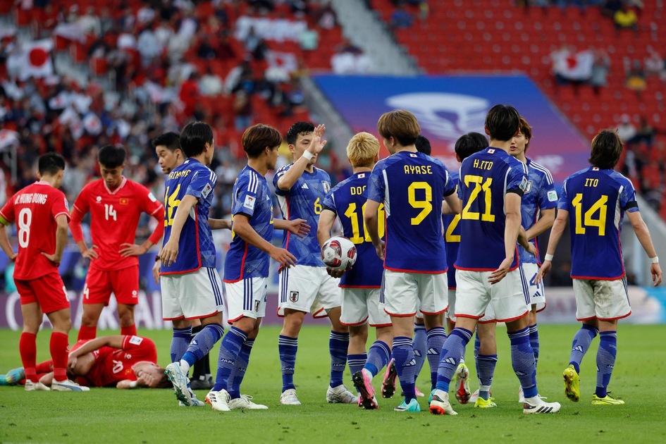 Le Japon bat le Vietnam en Coupe d'Asie de football