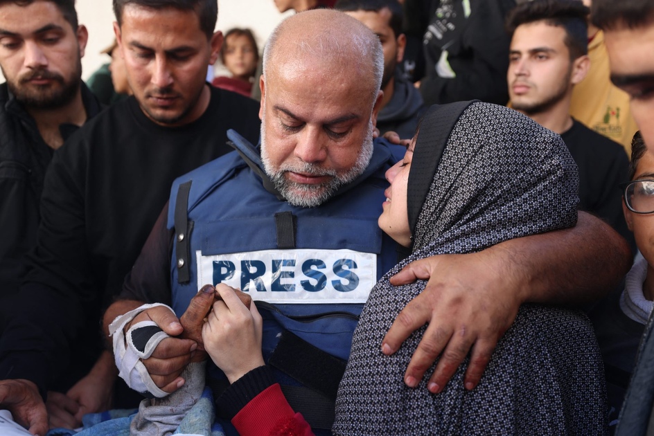 Le chef du bureau de Gaza d'Al Jazeera, Wael Dahdouh, soigné au Qatar