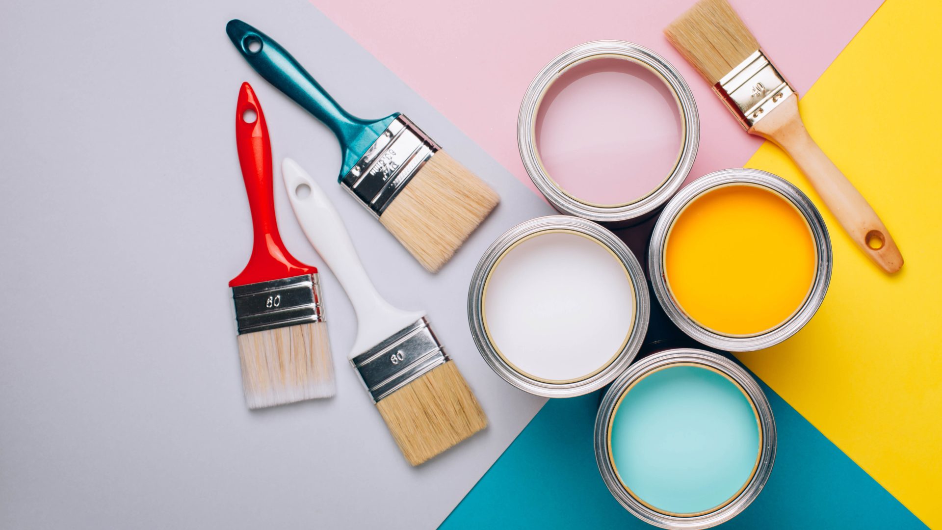 5 couleurs de peinture boostant l'humeur selon les experts