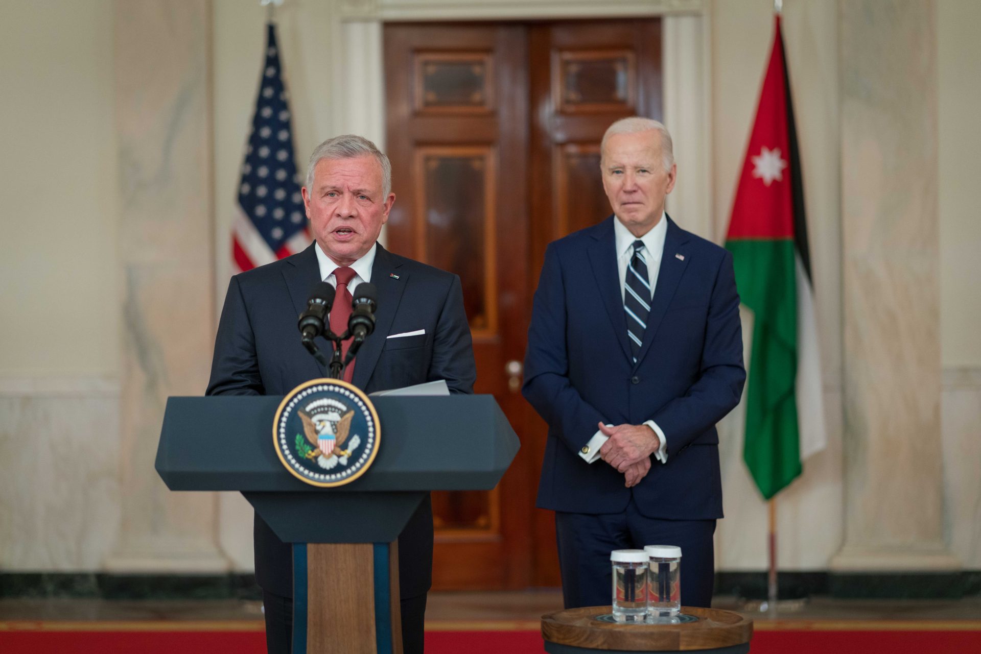 Biden et Abdallah II discutent de Gaza et alertent sur Rafah