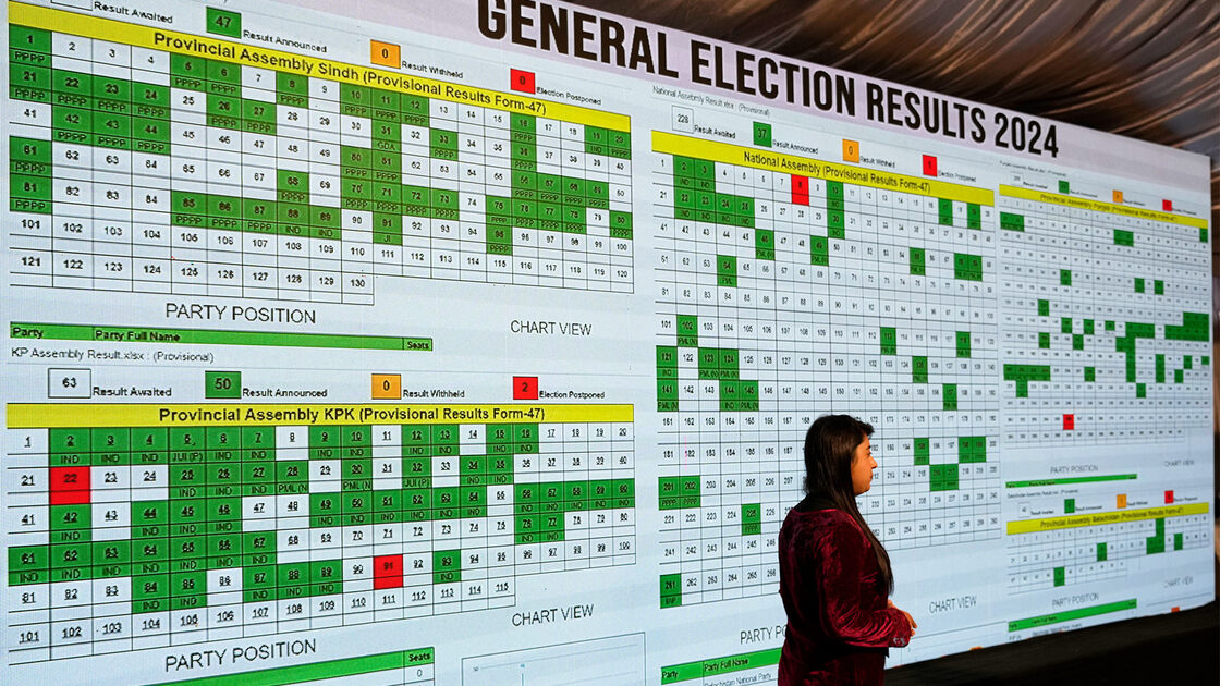 La majorité des résultats des élections pakistanaises annoncés malgré des accusations de manipulation
