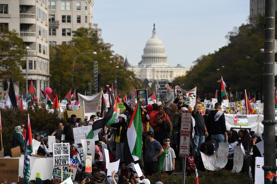 Le Monde Mobilisation pro-Palestinienne s’intensifie aux USA