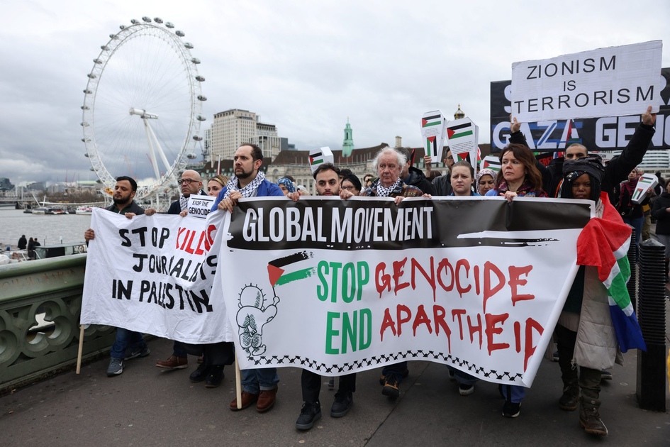 Royaume-Uni: un grand soutien pour arrêter la guerre et solidarité croissante avec les Palestiniens