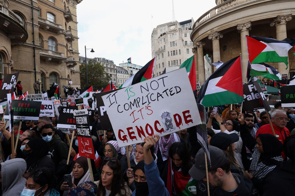 Campagne au Royaume-Uni pour cesser le soutien à la guerre à Gaza en refusant de payer les impôts