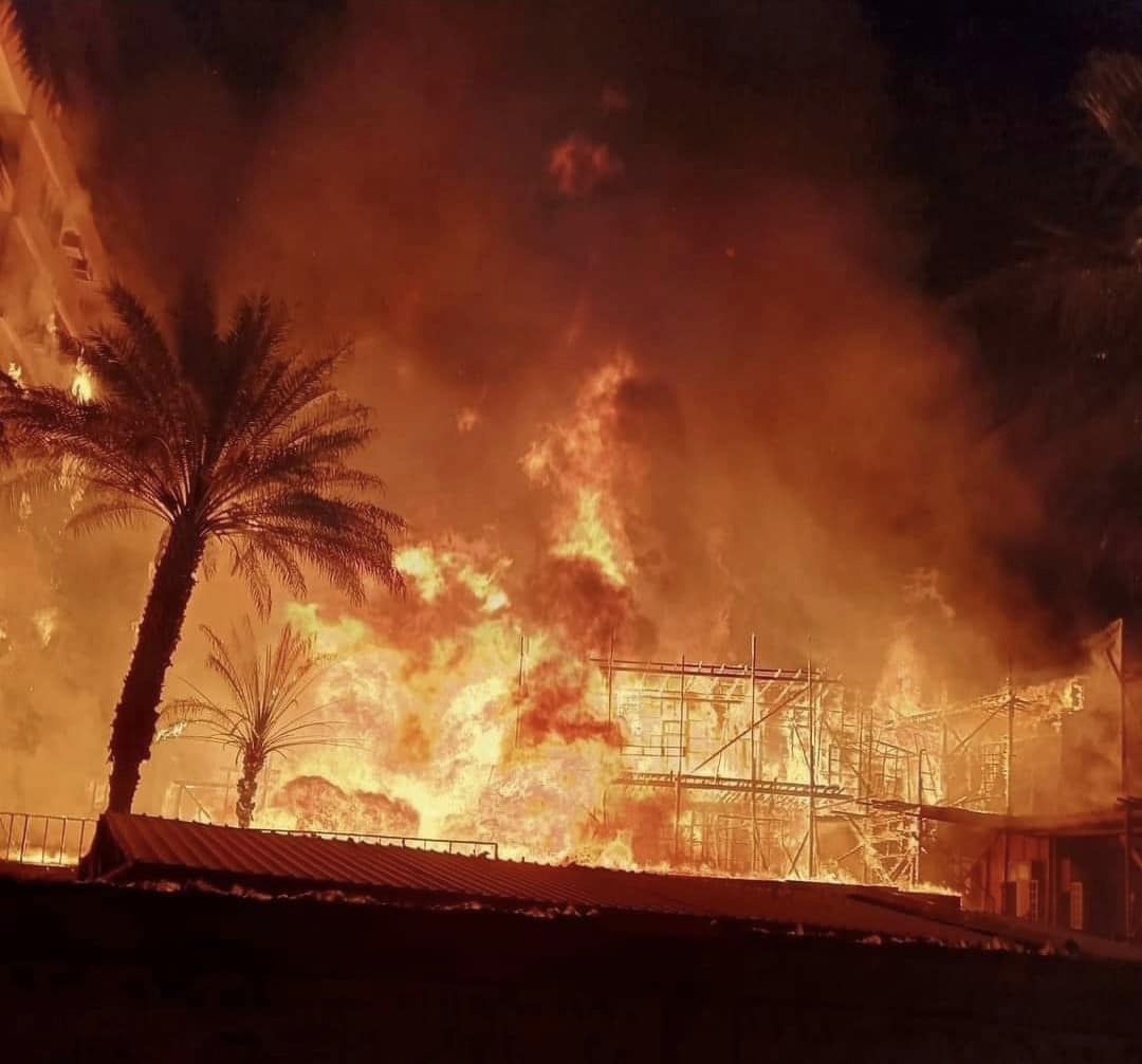 Incendie dévastateur au studio Al-Ahram consume "Al-Moallem" et 3 bâtiments