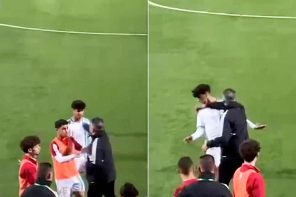 Indignation après un coach algérien gifle ses joueurs - Scandale viral