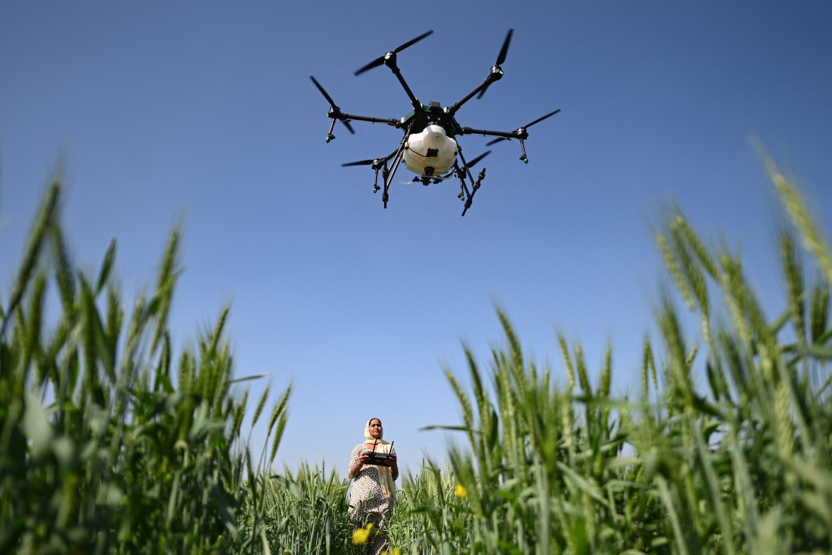 Les sœurs drones de l'Inde transforment l'agriculture et la société