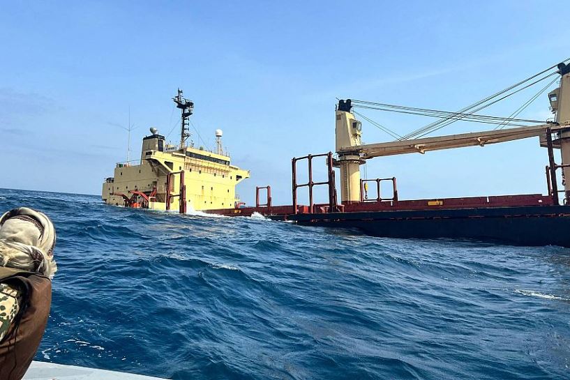 MV Rubymar, navire britannique coulé par les Houthis en Mer Rouge
