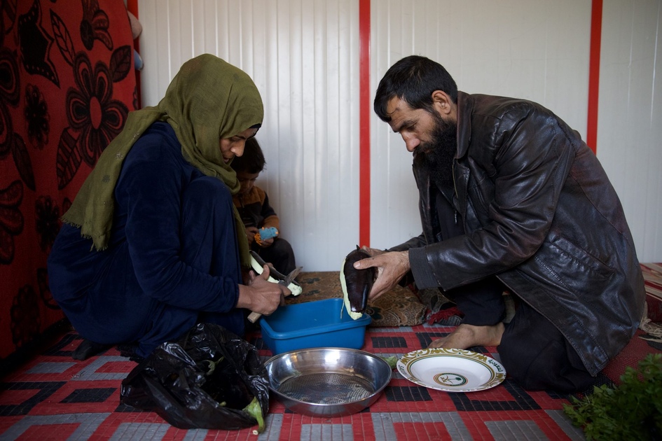 Maqali, le plat syrien qui sauve l'iftar d'une famille déplacée