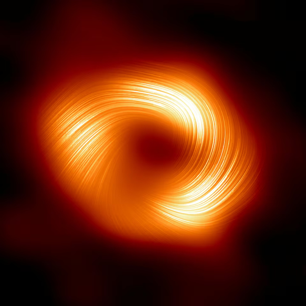 Nouvelle image époustouflante du trou noir de notre galaxie