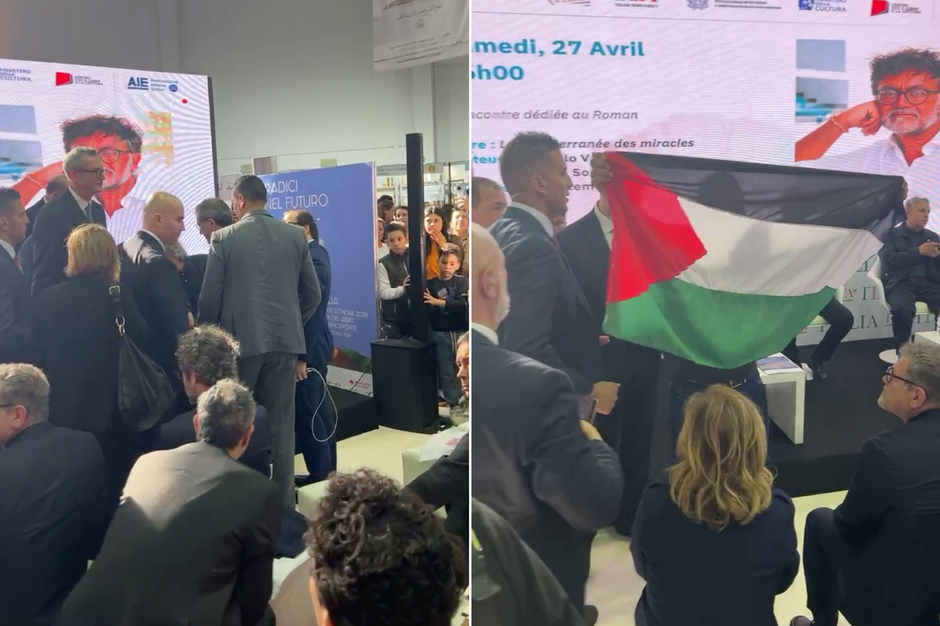 Accusée de collusion avec Israël, le pavillon italien envahi à Tunis