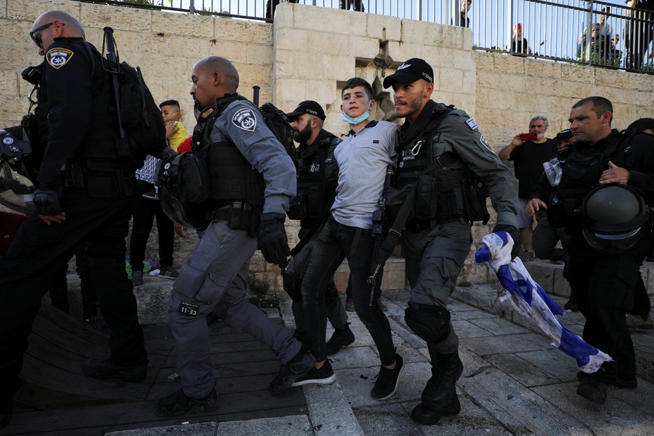 Depuis le 7 octobre, 1900 arrestations à Jérusalem