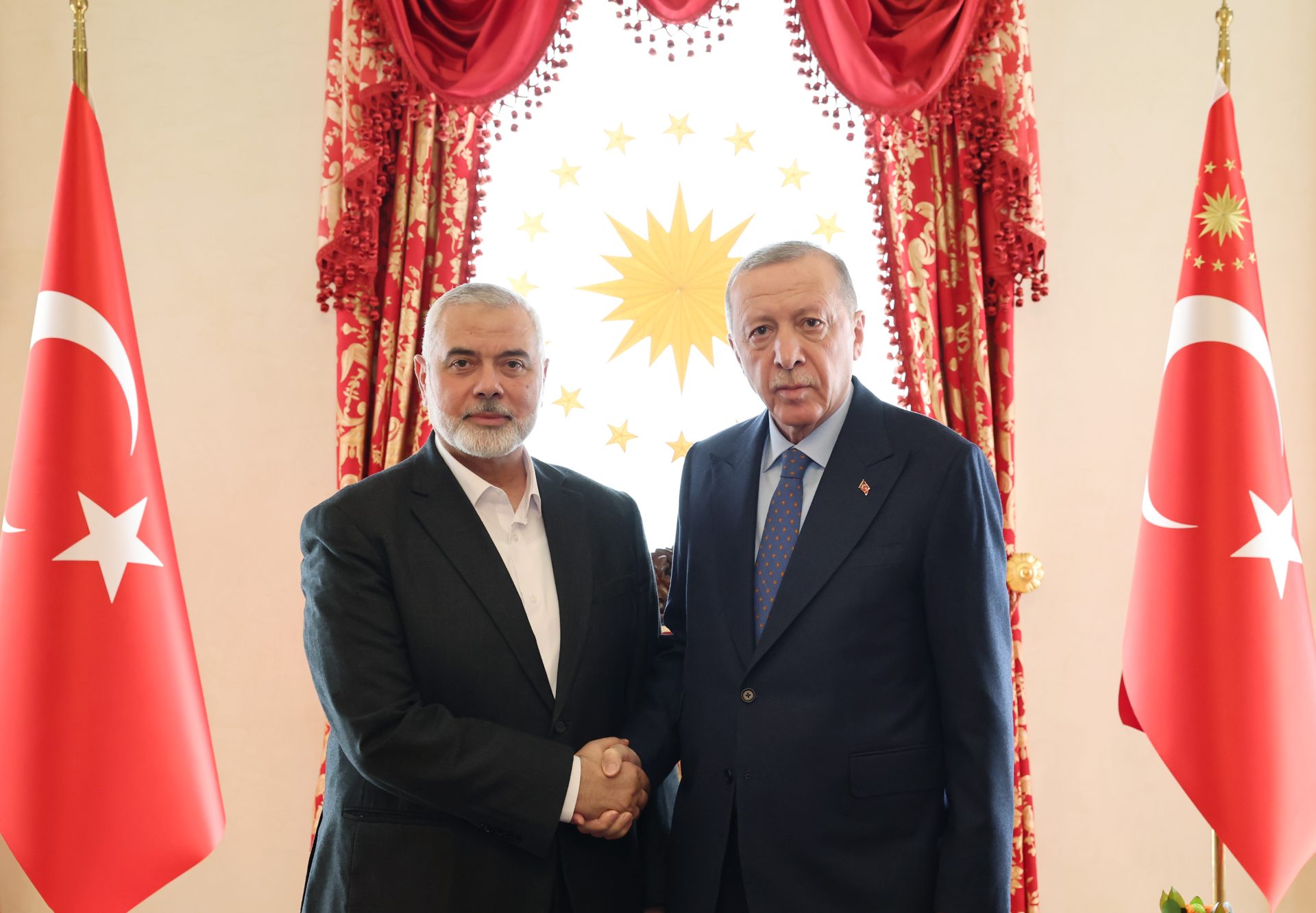 Erdogan de Turquie appelle à l'unité palestinienne après rencontre avec Hamas