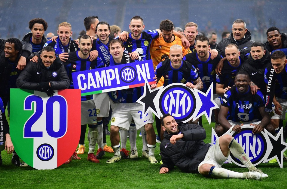 Inter Milan remporte son 20e titre en Serie A