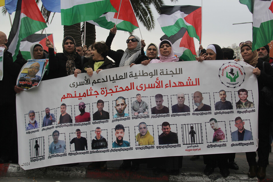 Journée du prisonnier Les Palestiniens luttent dedans et dehors