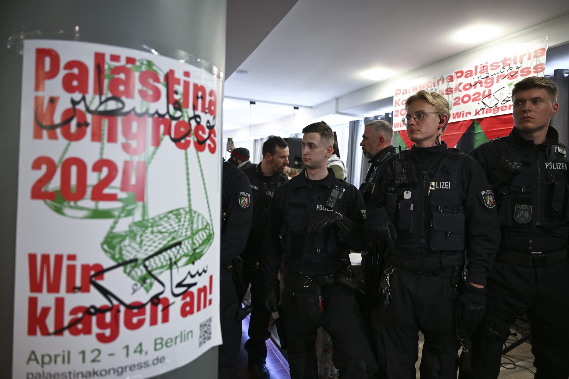 La police allemande interdit un rassemblement pro-palestinien à Berlin