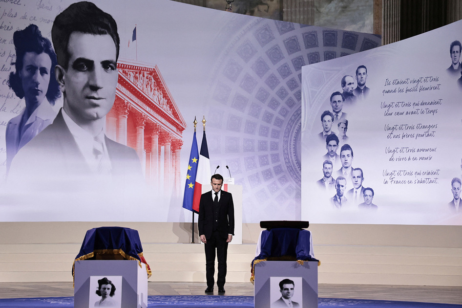 Macron et le dilemme du chemin de mémoire, champion des hommages nationaux en France