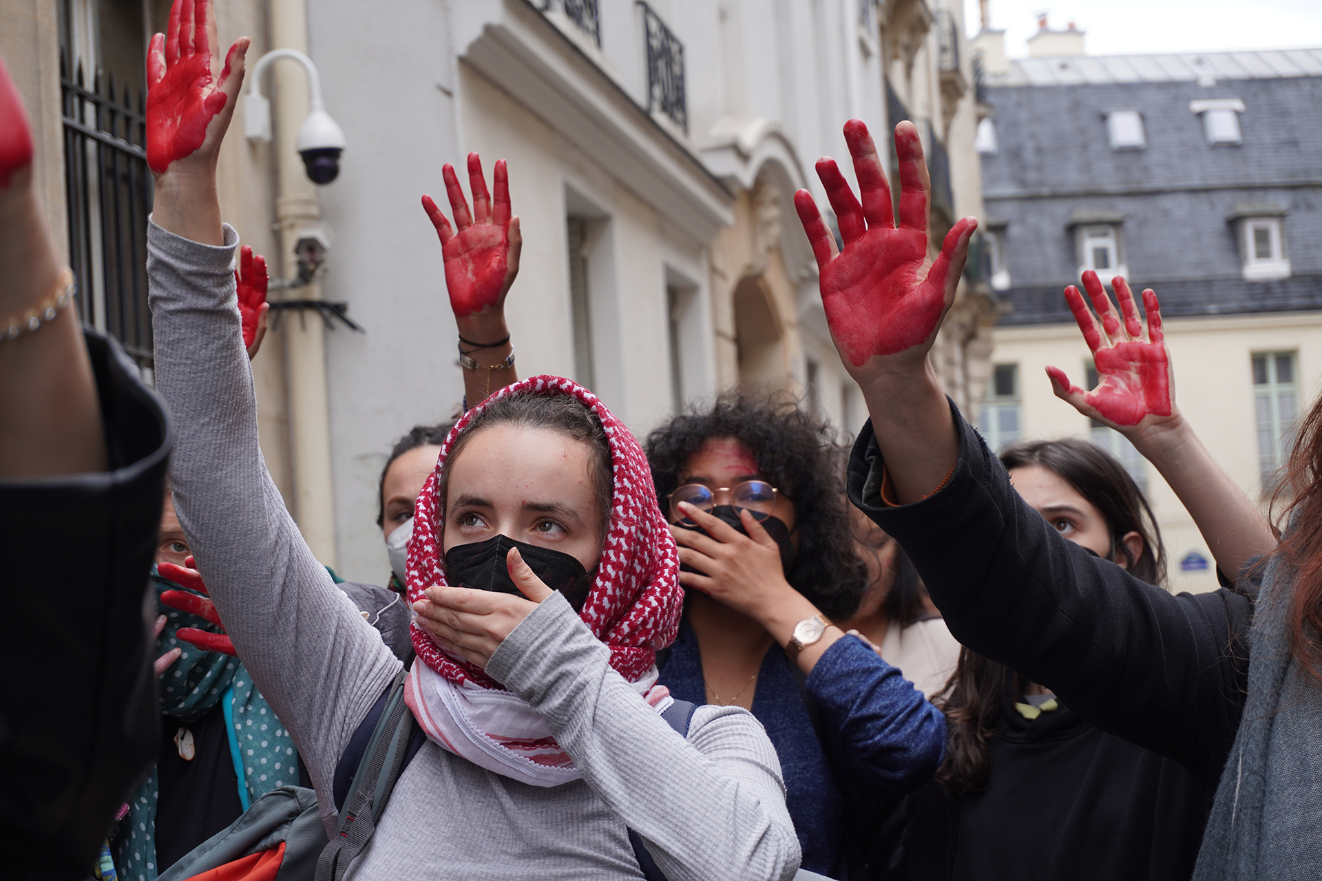 Mobilisation étudiante pour Gaza atteint Paris comme aux USA