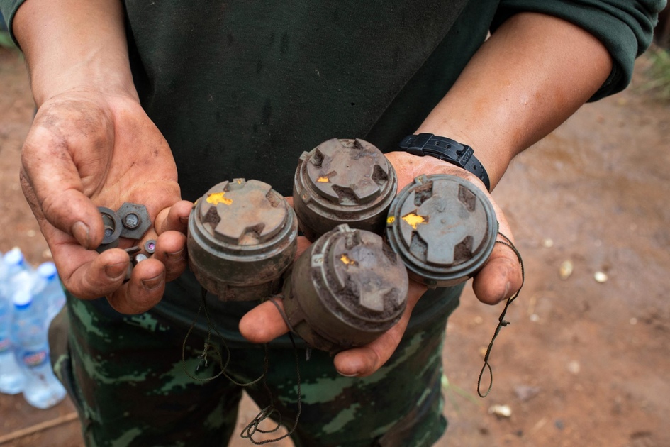 Morts en Birmanie par mines et munitions triplés en 2023 selon l'ONU