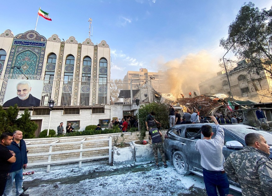 Répercussions de l'attaque contre la consulat iranien: Accusations russes contre Israël et inquiétudes américaines face aux représailles