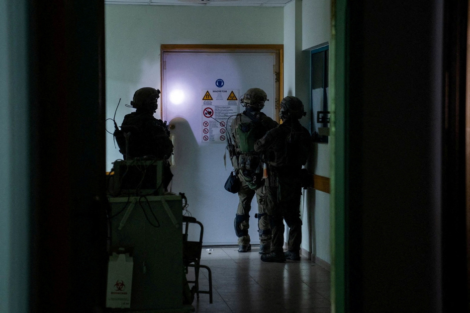 Retrait armée occupation de l'hôpital Shifa, centaines corps découverts