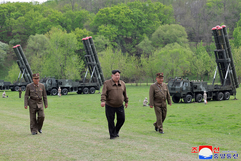 Sous Kim, Pyongyang s'entraîne pour une contre-attaque nucléaire