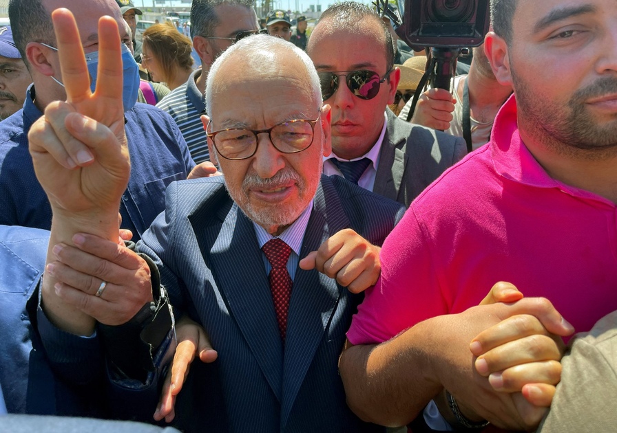 Soutien international à Ghannouchi, opposant emprisonné en Tunisie