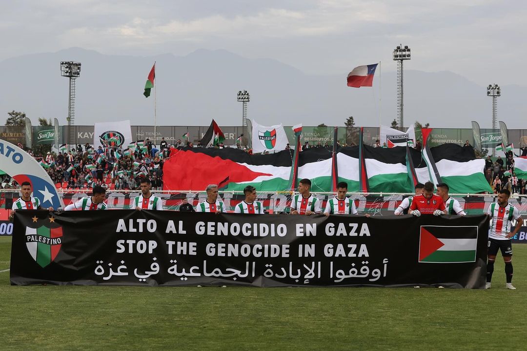 Stop à l'Éradication - Solidarité du Club Palestino avec Gaza