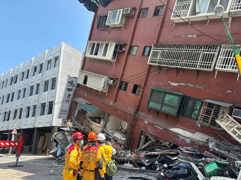 Taiwan frappé par son plus puissant séisme en 25 ans
