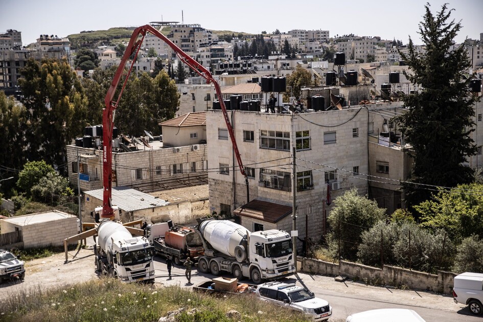 Troisième démolition punitive à Jérusalem, maison d'un martyr détruite