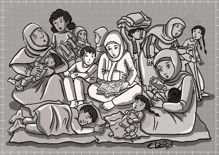 Umaya Juha raconte - Dans la peau d'une artiste de Gaza exilée au bloc opératoire (5)