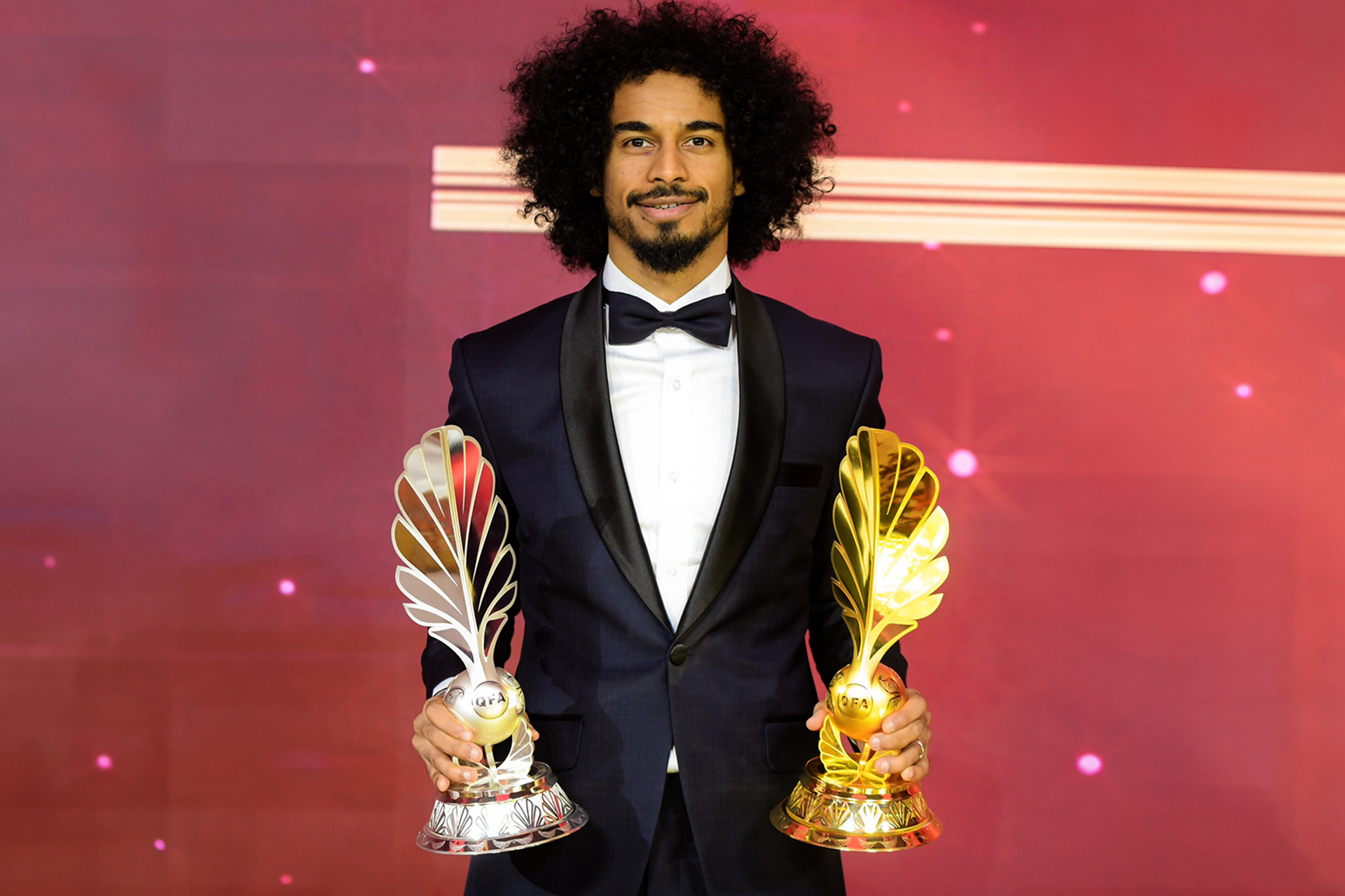Akram Afif Meilleur Joueur et Martinez Meilleur Entraîneur Qatar