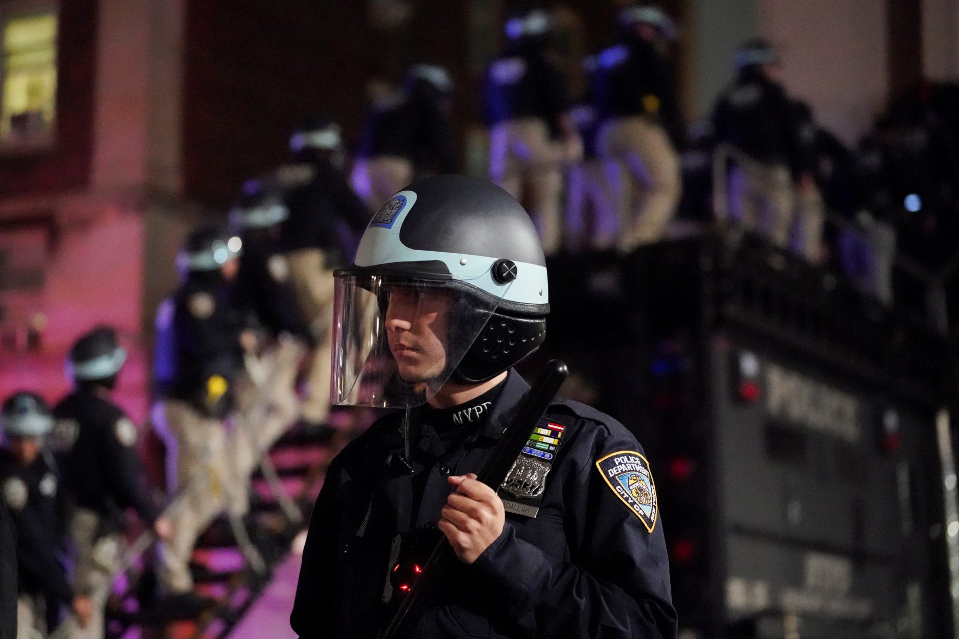 Arrestations à Columbia University lors d'une manif pour Gaza par la police de NY