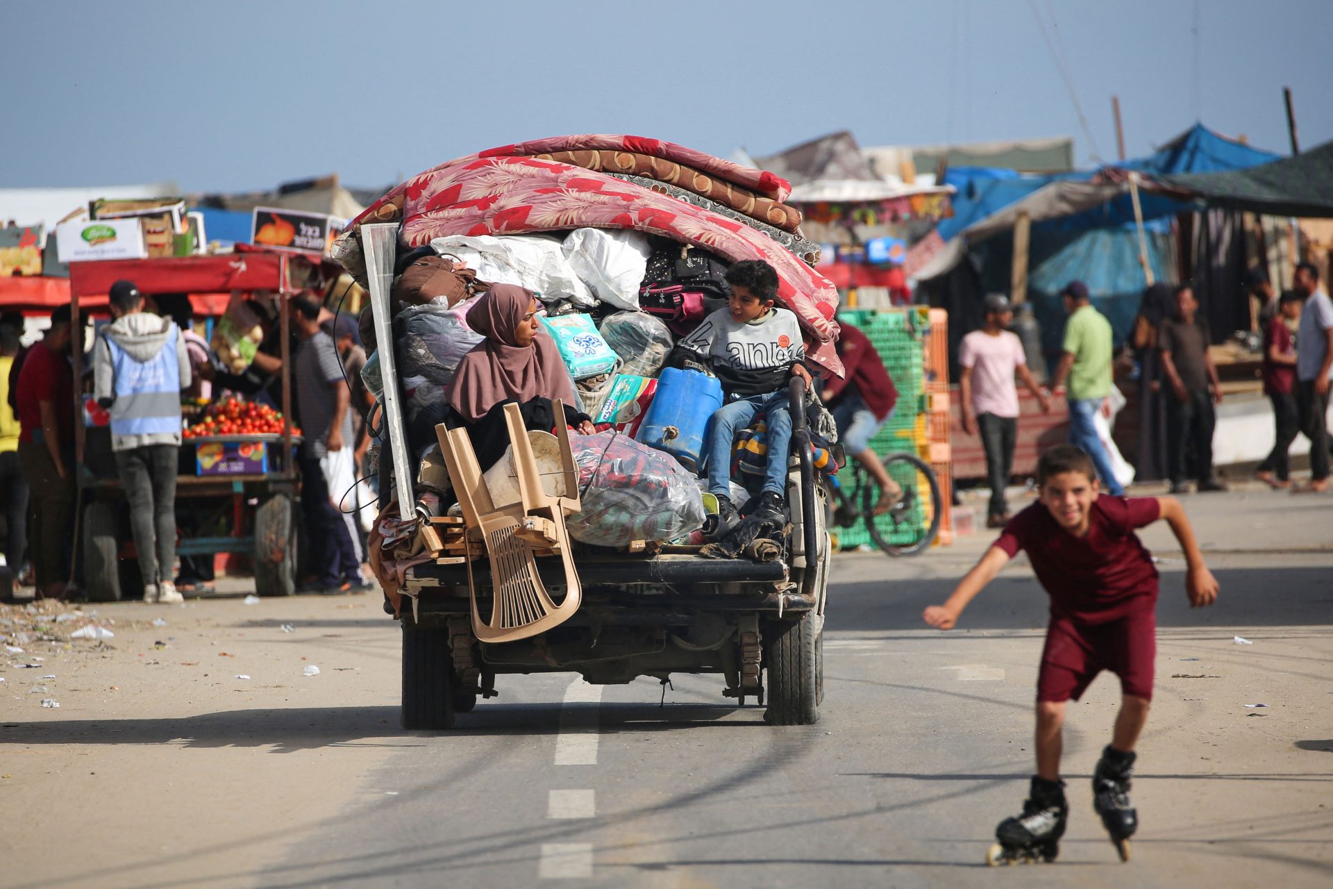 L'UNRWA affirme 800 000 réfugiés forcés de quitter Rafah